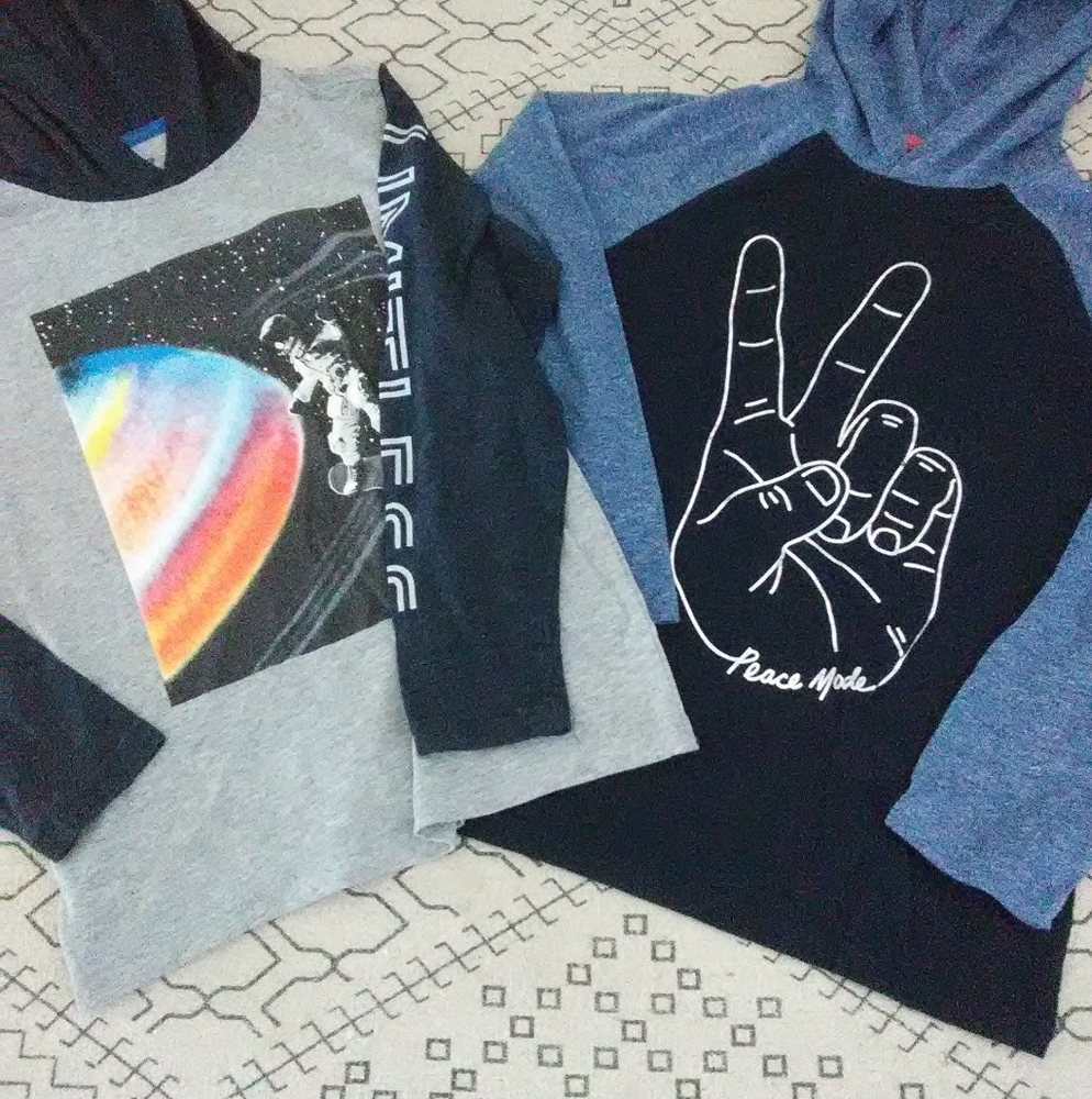 Old Navy kids hoodie shirts
